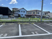 ハルネイル(Haru nail)/当店のお客様用駐車場です。