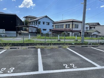 ハルネイル(Haru nail)/当店のお客様用駐車場です。