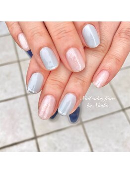 フィオーレ(fiore)/シンプル梅雨ネイル★ by Naoko 