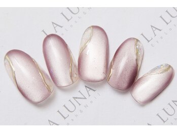 ラルナ ネイルアンドアイラッシュサロン(LA LUNA nail & eyelash salon)/24年8月9月◇定額ボリューム◇
