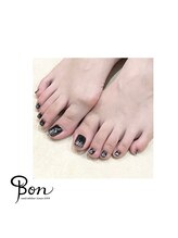 ネイルアトリエ ボン(nail atelier bon)/フットシェラックネイル