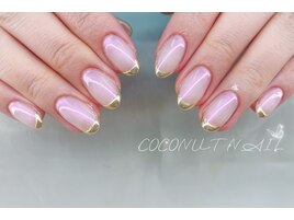 ミラーフレンチネイル