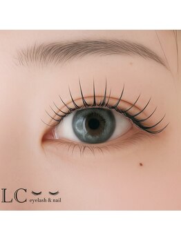 エルシー 日進竹の山店(LC)の写真/【自社開発！】重さが従来の1/5、限りなく自まつげに近い《フラットラッシュ》導入◇自分史上最高の目元へ