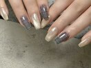 チェックネイル