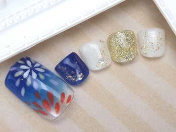 ネイルズガッシュ 大森駅前店(NAILs GUSH)/☆花火FOOT☆
