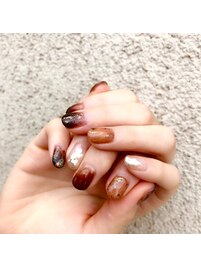 ブラウンネイル