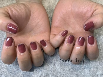 スノー ドロップ(Snow drop)/ワンカラー