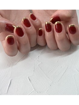 ココロネイル 半田山店(Cocolo nail)/mirror french