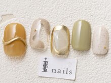 アイネイルズ 渋谷店(I nails)/春色ニュアンス