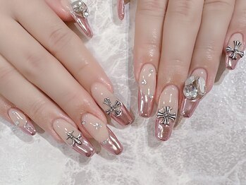 ラルネイル 大宮(Lull. nail)/#ミラー#クロム#y2k