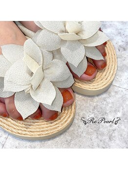 リパール 市駅前店(Re Pearl)/オレンジブラウン×チョコチップ