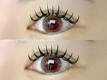 グラースプロデュース バイ ピカソ(grace produce by picasso)の写真/《まつ毛パーマ/まつエク/パリエク/ワンホン初心者さん大歓迎!》みっちりカウンセリングでなりたい目元に☆