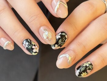 シアージュ ネイル アトリエ(sillage nail atelier)の写真/ シンプルからアートまで幅広く対応☆美大出身ネイリストの技術で、あなたの個性を引き出します♪