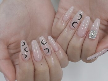 エマネイル プラス キハクヤ 瓢箪山店(EmaNail+KIHAKUYA)/ちゅるん系カラー