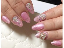 ラズネイル(RUZ'S NAIL)/【秋本】ブランドロゴ冬ネイル