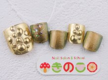 ネイルサロン きのこ/選べるフットデザインＭコース