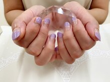 プルミエ ネイル(Premier Nail)/ストレート★アッシュパープル