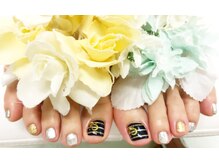 ダブルネイル(Double Nail)/[石田] 秋冬★フットネイル