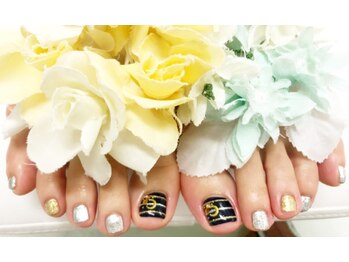 ダブルネイル(Double Nail)/[石田] 秋冬★フットネイル