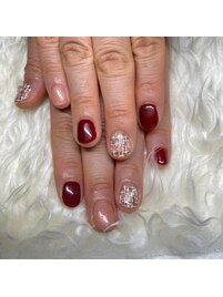 ツイードネイル