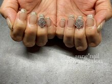 アンネイル(anne nail)/ラメフレンチ♪