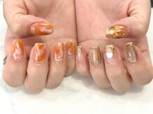 テラス(TERRACE)/アシンメトリーネイル