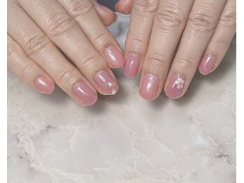 アオネイル(青桜 ao_nail_)/ハンド Simple Designコース