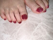 マンディーズ(MandY's)/フット/フラッシュ/赤