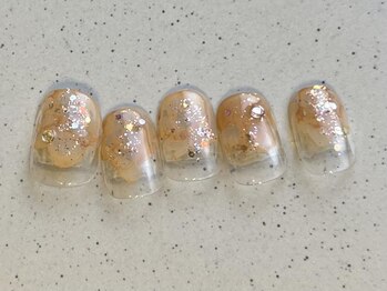 アイネイルズ 池袋店(I-nails)/ベージュインクネイル