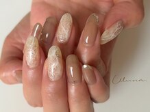 ウルーナ(Uluna.)/大理石風ネイル