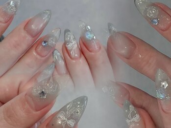 エル(Elle.)の写真/やりたいデザインが見つかる♪Elle.の定額デザインで理想の指先に♪お色の変更など柔軟にご対応◎