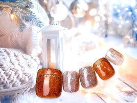 きらめきフットネイル