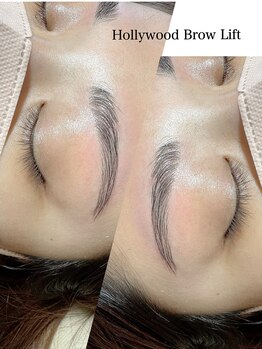 アメリ 成瀬(Amelie)の写真/【ハリウッドブロウリフト5900円より】毛流れを整え、Waxで脱毛、理想の形であなただけの美眉を！
