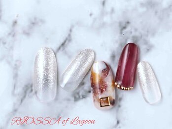 リオッサ オブ ラグーン(RIOSSA of Lagoon)/バイカラーｘニュアンス