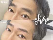 シロ 浜松駅前店(Shiro)/メンズアイブロウスタイリング
