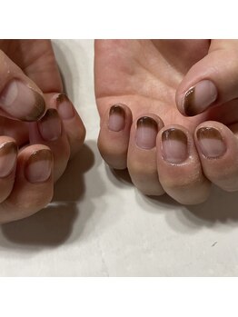 ホニ(Honi)/マグフレンチネイル ¥7000