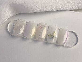 リンクネイル 渋谷(LINK NAIL)/4月シンプル定額☆¥6930