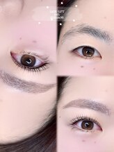メル(meru)/eyebrow × lash lift
