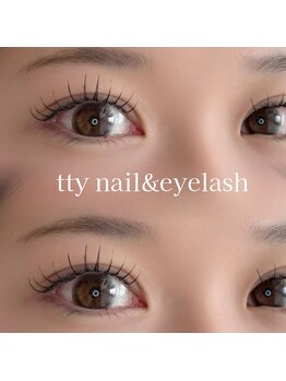 ティーネイルアンドアイラッシュ(tty)/パーマ×LEDエクステ