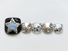 ジェミーネイル イケブクロ(Jemiy nail ikebukuro)/カラフルスター¥9500