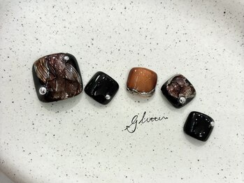 グリッター(GLITTER)/フットネイル