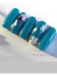 青空＆虹アート☆