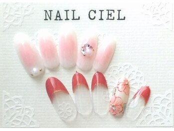 ネイル シエル(nail ciel)/[2]アート付定額コース◆￥5300