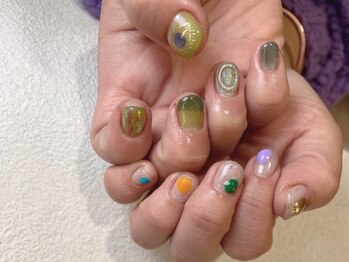 オーク 戸塚(OAK)/カラフルニュアンスアート