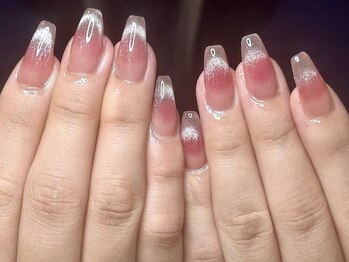 ウサギネイル 新大久保店(usagi nail)/マグネットフレンチ