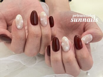 サンネイルズ(sun nails)/4本アート