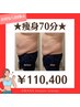 【オーダーメイド痩身】12回70分コース(食事改善サポート5日間付き)¥110400
