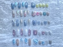 ルナウーナ 谷塚店(LUNAUNA)/夏のハンドフットお揃い