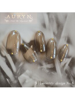 アウリン(AURYN)/9月限定monthly design No,6