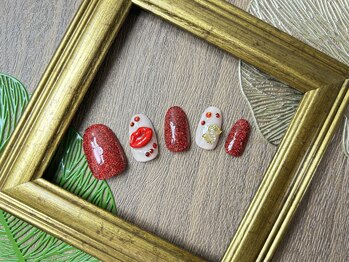 くちびる×ギラギラネイル